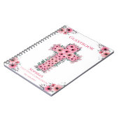 Eerste Heilige Communistische Kruisroze Ventilator Notitieboek (Linkerzijde)