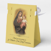Eerste Heilige Communistische Maagd Mary Eucharist Bedankdoosjes (Achterkant)