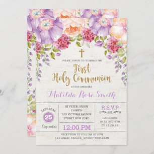 Eerste Heilige Communistische Uitnodiging Paarse g