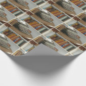 Eerste hennepschrijfpapier voor verpakkingsmachine cadeaupapier (Hoek)