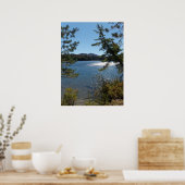 Eerste herfst 2007 in de Adirondacks 4 Poster (Keuken)