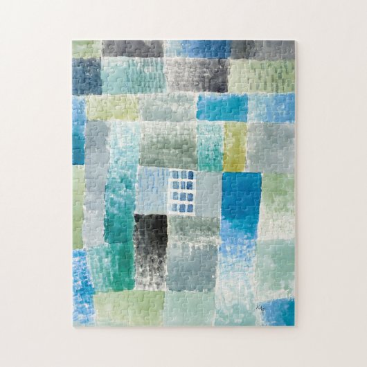 Eerste huis in de nederzetting Paul Klee Legpuzzel (Verticaal)