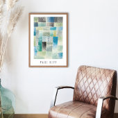 Eerste huis in een nederzetting (1926) Paul Klee Poster