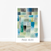 Eerste huis in een nederzetting (1926) Paul Klee