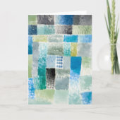 Eerste huis in een nederzetting - Paul Klee - Abst Kaart (Voorkant)
