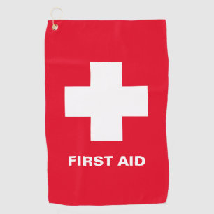 Eerste hulp en noodhulp, ambulance, Help/handdoek Golfhanddoek