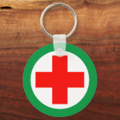 Eerste hulp - Medic - Ambulance, Help Sleutelhange Sleutelhanger (Voorkant)