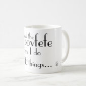 Eerste ik drink de Mok van Covfefe (Voorkant rechts)