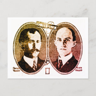 Eerste in vlucht briefkaart