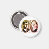 Eerste in vlucht magneet (Voorkant / Achterkant)