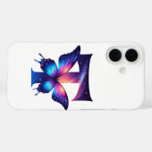 Eerste initiaal Case-Mate iPhone case (Achterkant (horizontaal))