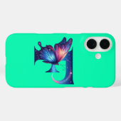 Eerste initiaal Case-Mate iPhone case (Achterkant (horizontaal))