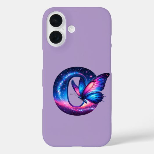 Eerste initiaal Case-Mate iPhone case (Achterkant)