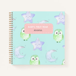 Eerste jaar baby notitieboek