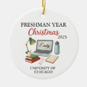 Eerste jaar op College Ornament 2025, eerste jaar (Voorkant)