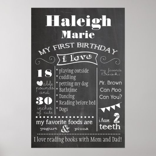 Eerste jaar Poster (Voorkant)