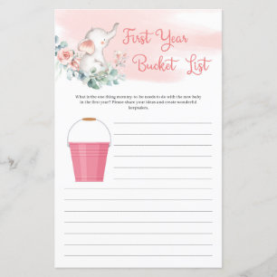 Eerste jaar van de meisjesolifant Eucalyptus Bucke