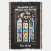 Eerste Jubileum 15e 20e 25e 30e 40e 50e Deken (Voorkant Verticaal)