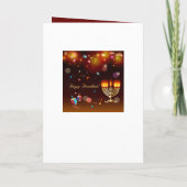 Eerste kaars van het Hanukkah-festival van de Part (Achterkant)