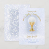 Eerste Katholieke Communie Kaart (Voorkant / Achterkant)