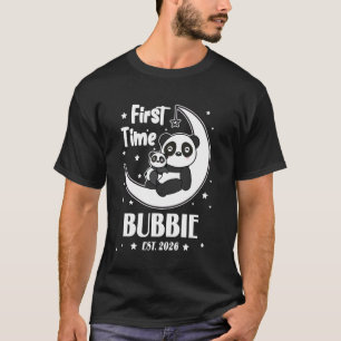 Eerste Keer Bubbie Oprichtingsjaar 2026 Moederdag T-shirt