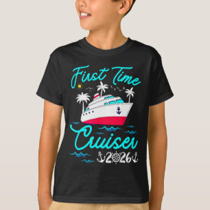 Eerste keer cruiser 2026 1e cruise vakantie famili t-shirt