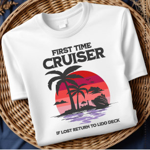 Eerste keer cruiser? Als je verdwaald bent, terugk T-shirt