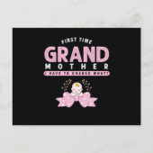 Eerste keer dat grote moeder wordt gegeven briefkaart (Voorkant)