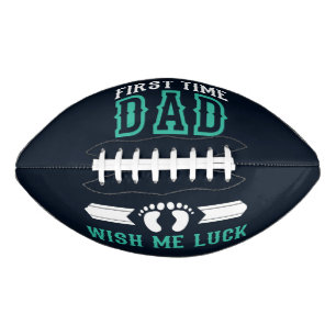 Eerste keer dat pap me geluk wenst american football