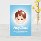 Eerste Keer die me zien Kaart (Gele Bloem)