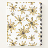 Eerste keer Gele Daisy Notitieboek (Achterkant)