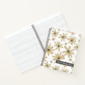 Eerste keer Gele Daisy Notitieboek (Binnen)
