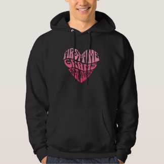 Eerste keer Grams est.2025 Zwangerschapsaankondigi Hoodie