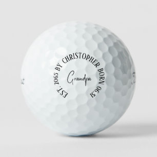 Eerste keer Grandpa II Titleist Pro V1 Golfballen