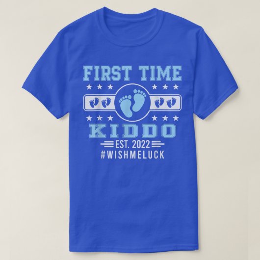 Eerste keer Kiddo Est T-shirt (Design voorkant)