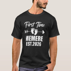 Eerste keer MEMERE 2026 Grappige Baby Jongen Meisj T-shirt