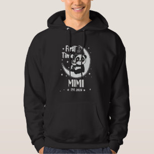 Eerste keer Mimi EST. 2026 Moederdag Schattige Hea Hoodie