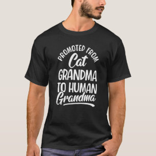 Eerste keer oma kat grootmoeder Moederdag  1 T-shirt