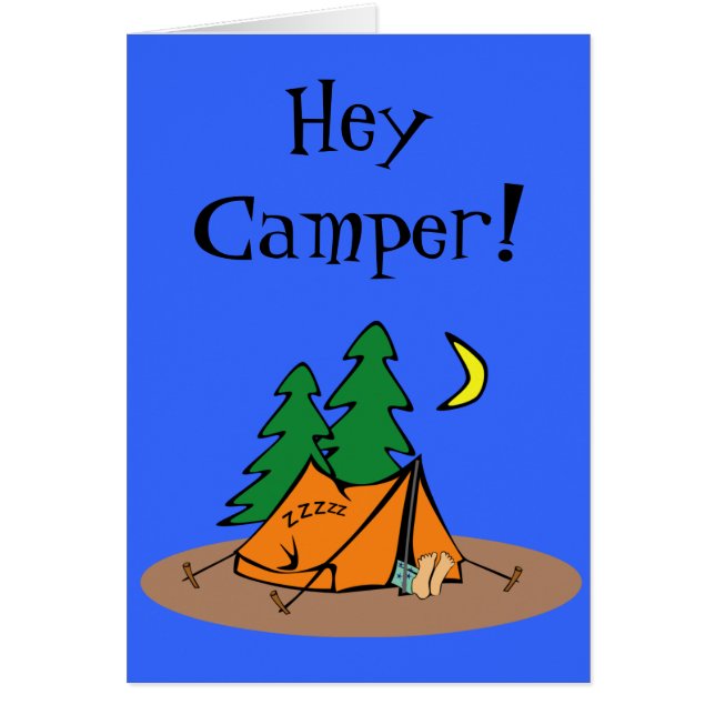 Eerste keer op Camp Card (Voorkant)