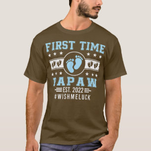 Eerste keer papaw Est T-shirt