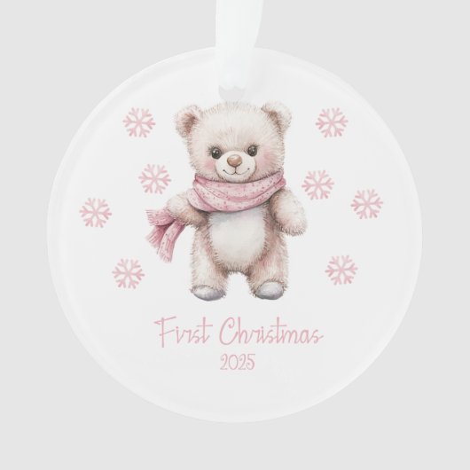 Eerste kerst 2025 ornament (voorkant)