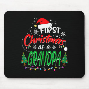 Eerste kerst als opa Nieuwe grootvader 1e K Muismat