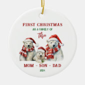 Eerste kerst als Ornament (Voorkant)