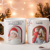 Eerste kerst als Red Arch Custom Photo Koffiemok