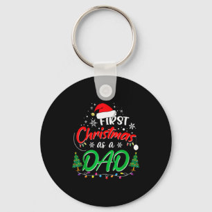 Eerste kerst als vader Nieuwe papa 1e kerst Sleutelhanger