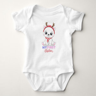 Eerste kerst Baby, Kerstmis Baby Suits Romper
