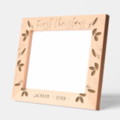 Eerste kerst Baby naam Gegraveerde Lijstjes (Links)