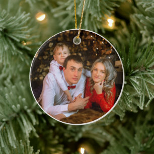 Eerste kerst in ons nieuwe huis 2025 keramisch ornament