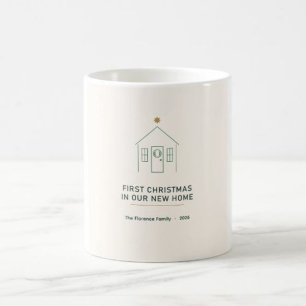 Eerste kerst in ons nieuwe huis 2026 mok