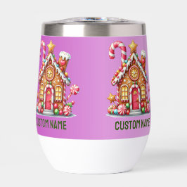 Eerste kerst nieuwe huis quote Lavend Water Bottle